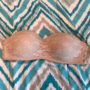 Strapless bra